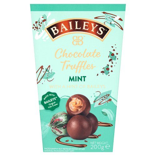Baileys Mint chocolate truffles 200 g carton