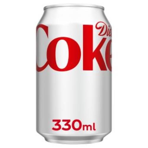 Diet Coke 330 ml can