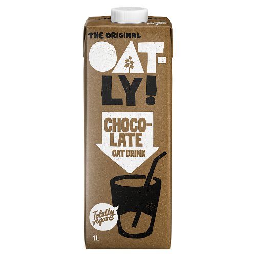 Oatly chocolate oat drink 1 litre carton