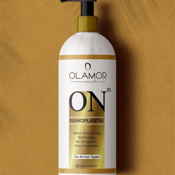 Olamor ON Nanoplastia nano-smoothing hair treatment for frizz-free hair, 500 ml